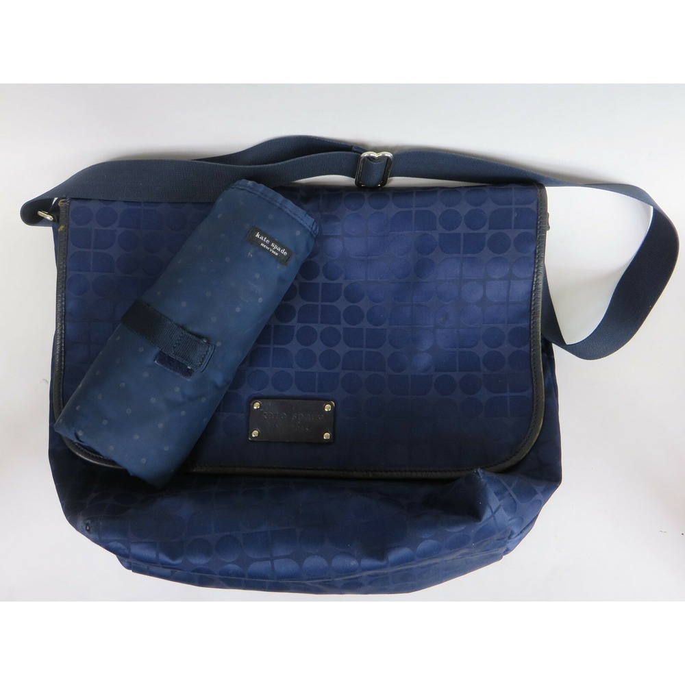 Kate Spade New York Violet Diaper Bag With Changing Pad
